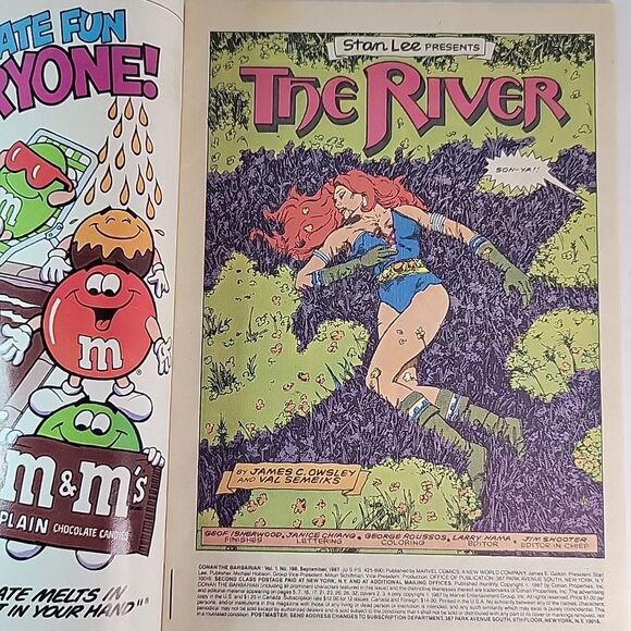 Conan the Barbarian #198 Newsstand - 1970 series Marvel comics VF minus Vintage - Picture 11 of 16